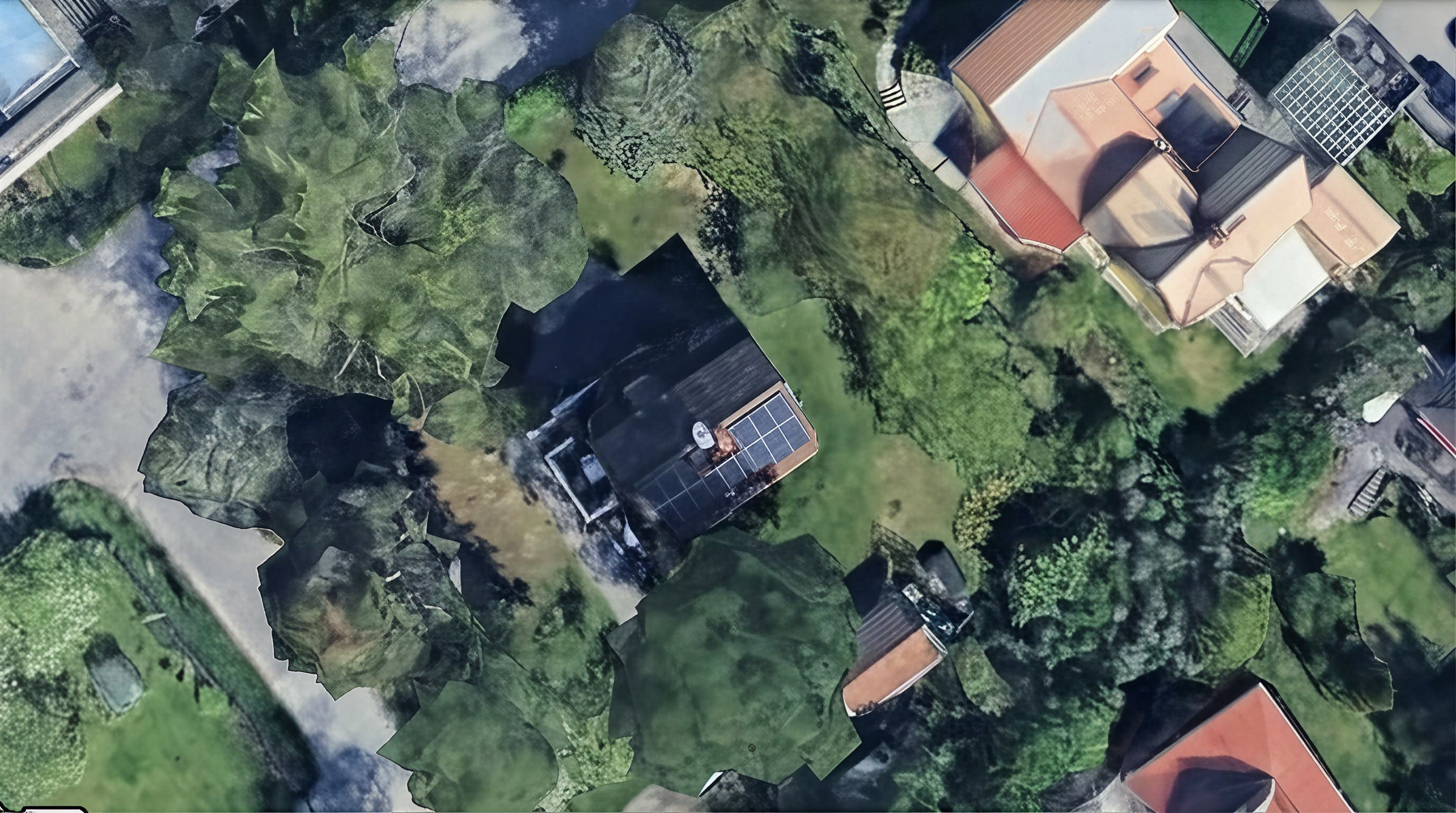 Solpaneler installerade på Segersminnevägen 14, Huddinge