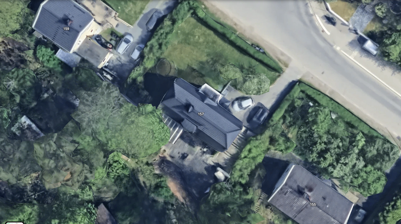 Stambanevägen 157, Huddinge innan solpaneler