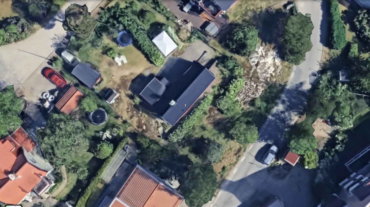 Solursbacken 3, Huddinge innan solpaneler