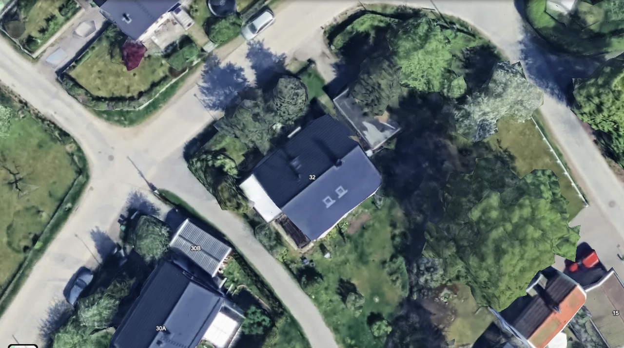 Segersminnevägen 32, Huddinge innan solpaneler