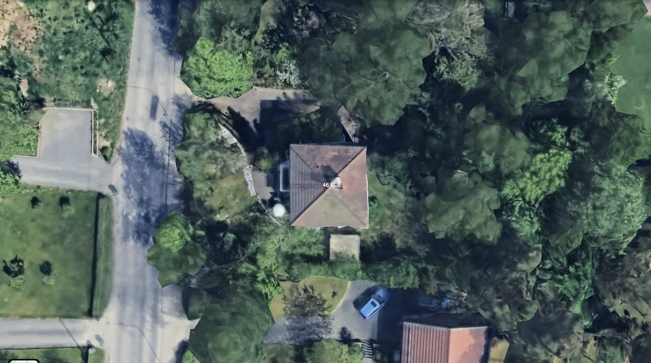 Stambanevägen 46, Huddinge innan solpaneler