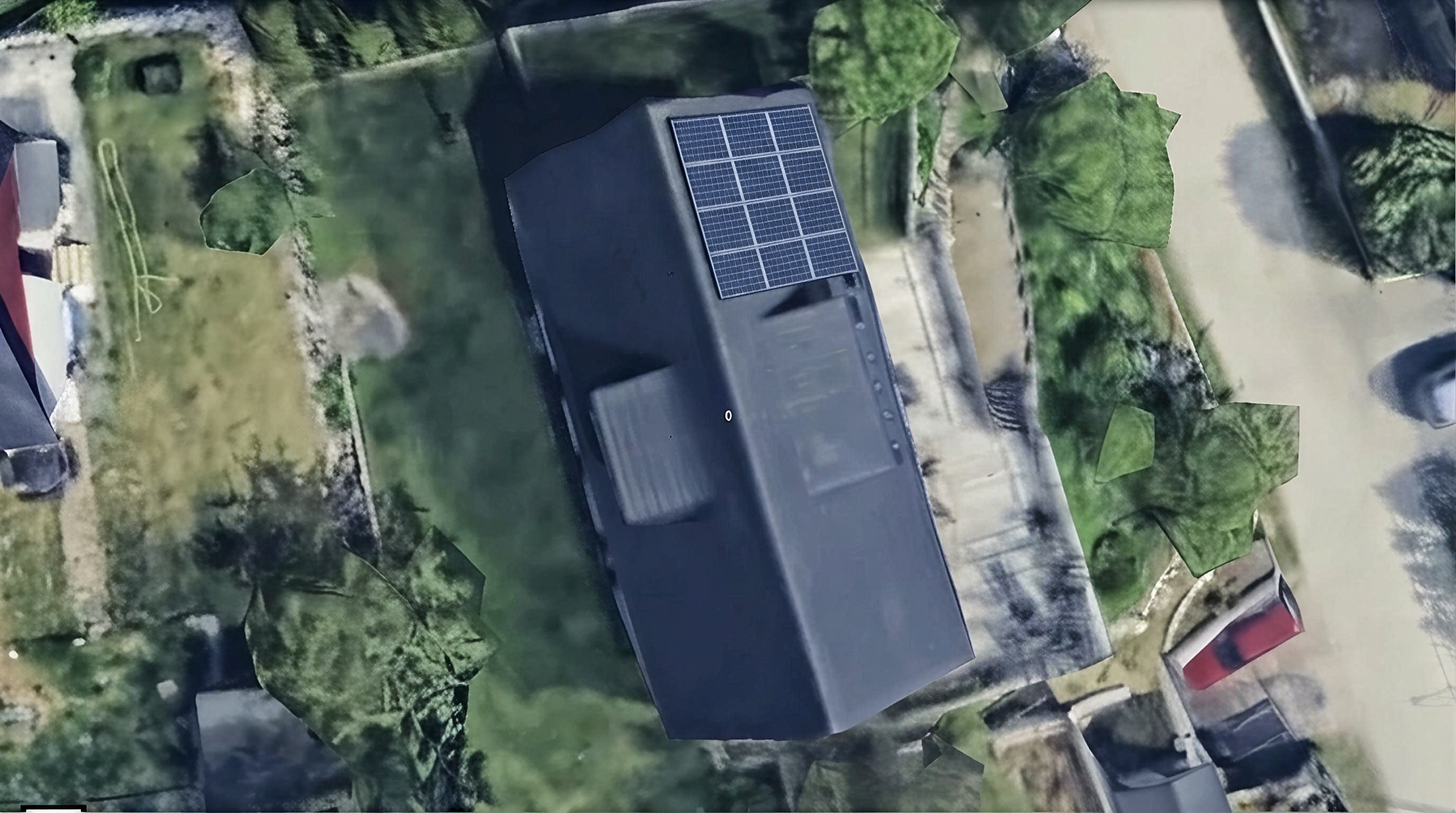 Solpaneler installerade på Vidarstigen 6, Huddinge