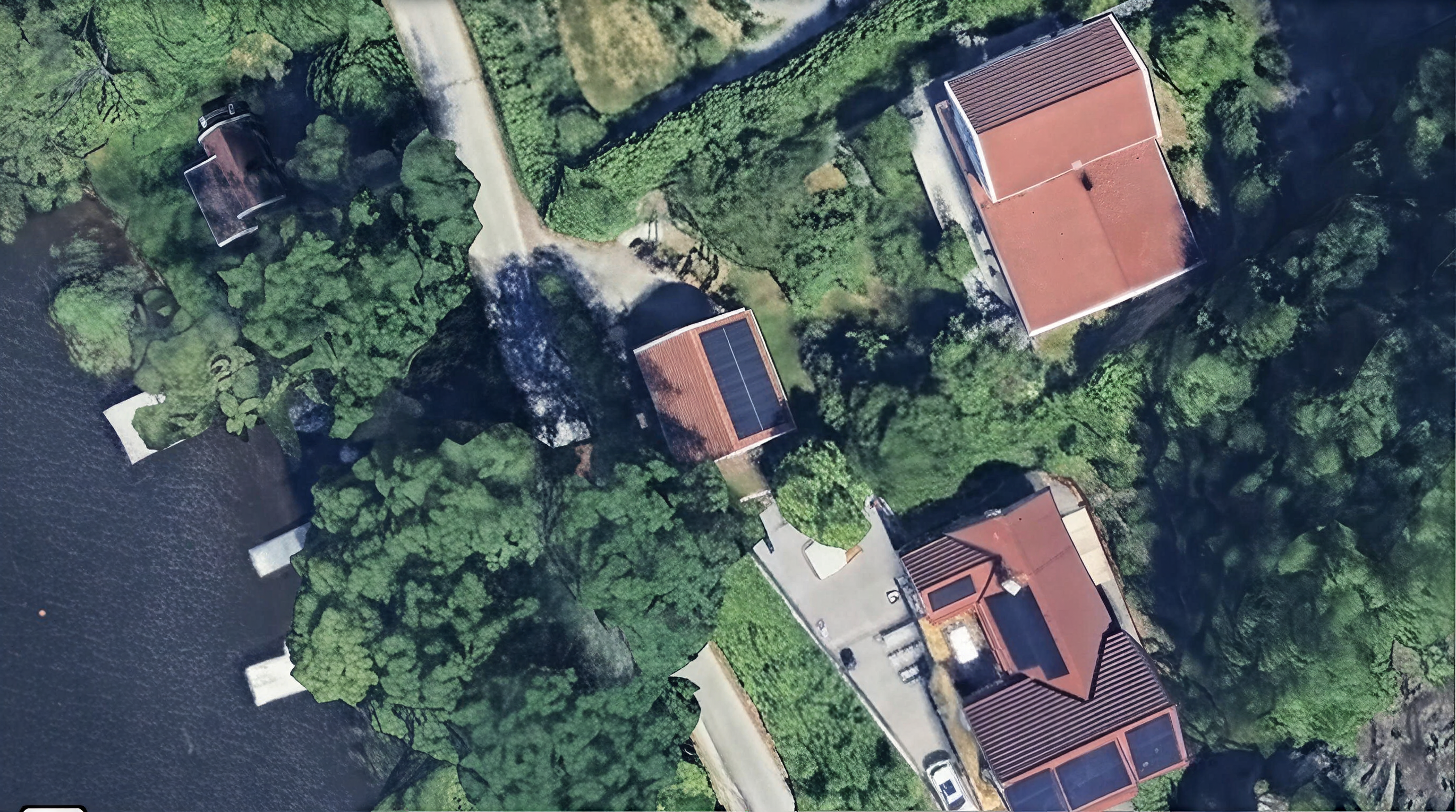 Solpaneler installerade på Tullinge Strand 56, Tullinge