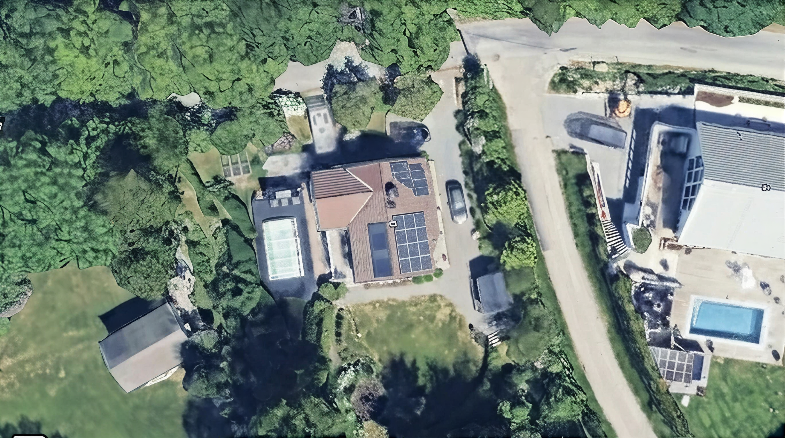 Solpaneler installerade på Tullinge Strand 88, Tullinge