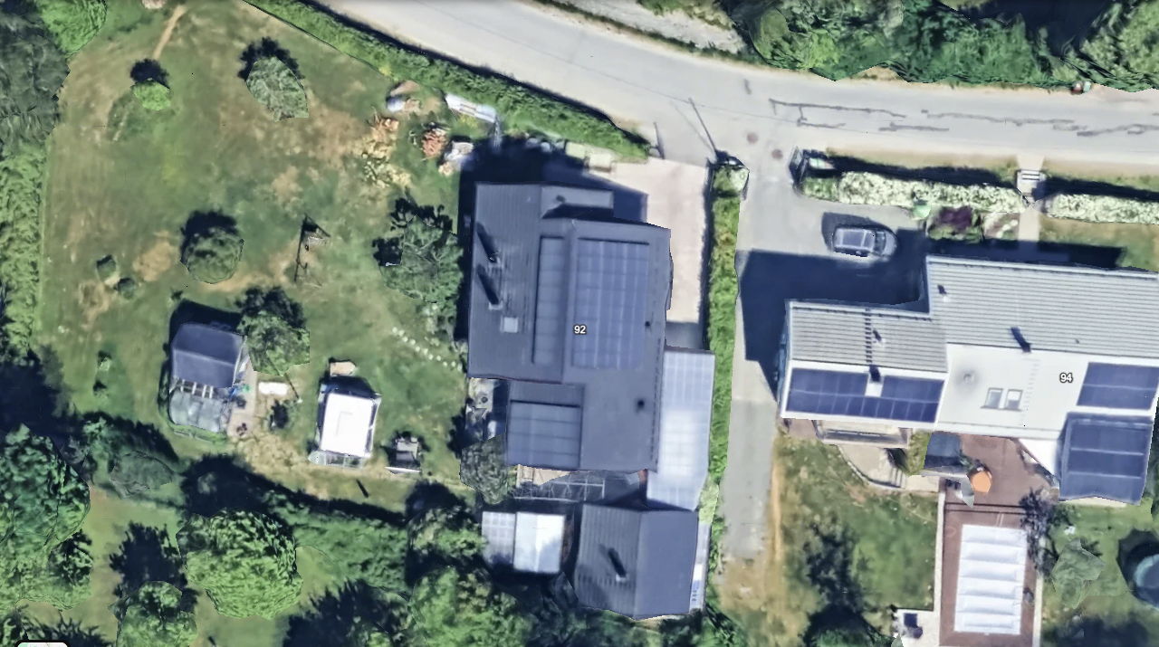 Tullinge Strand 92, Tullinge innan solpaneler